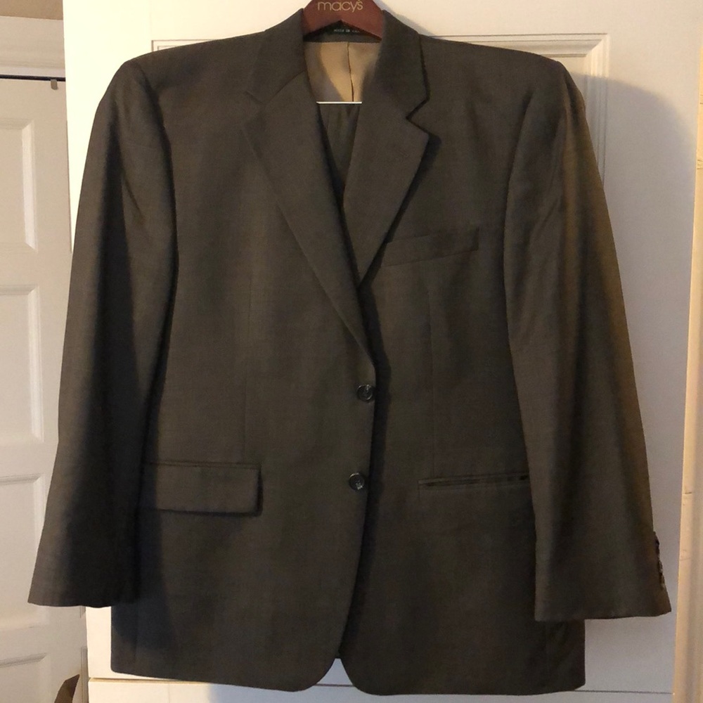 Ralph Lauren 42S brown suit